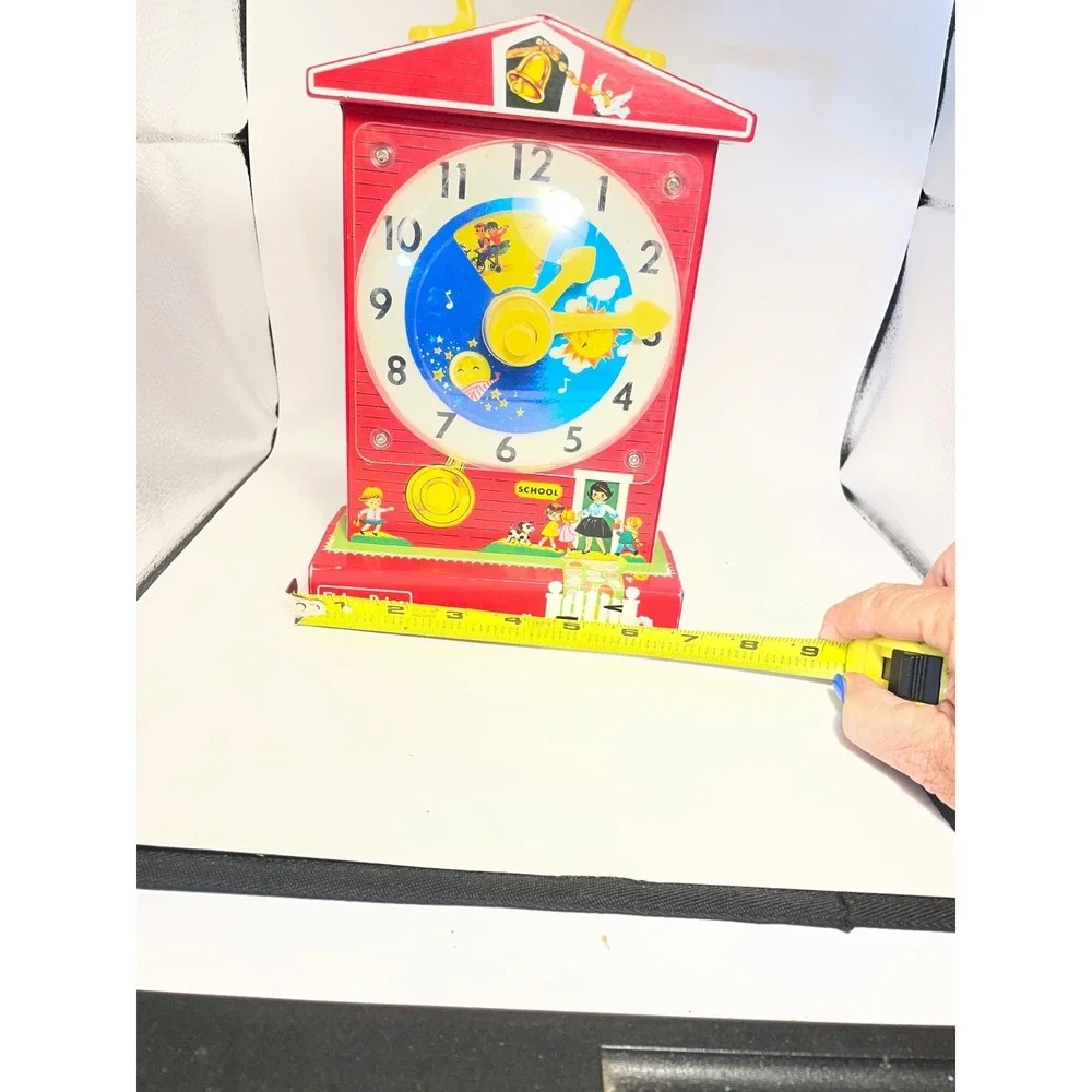 2009 FISHER PRICE music box teaching  CLOCK-# 998-VTG